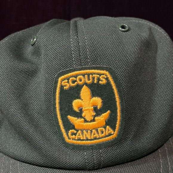 Vintage Boy Scouts Belt & Snap Back Hat - Picture 3 of 14